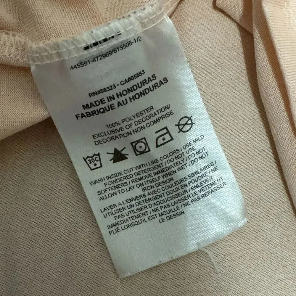 Nike Women's Dri-fit Training Tank Top peach/pink Size Small